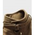 Mens Brown Mid-Length Wool Coat